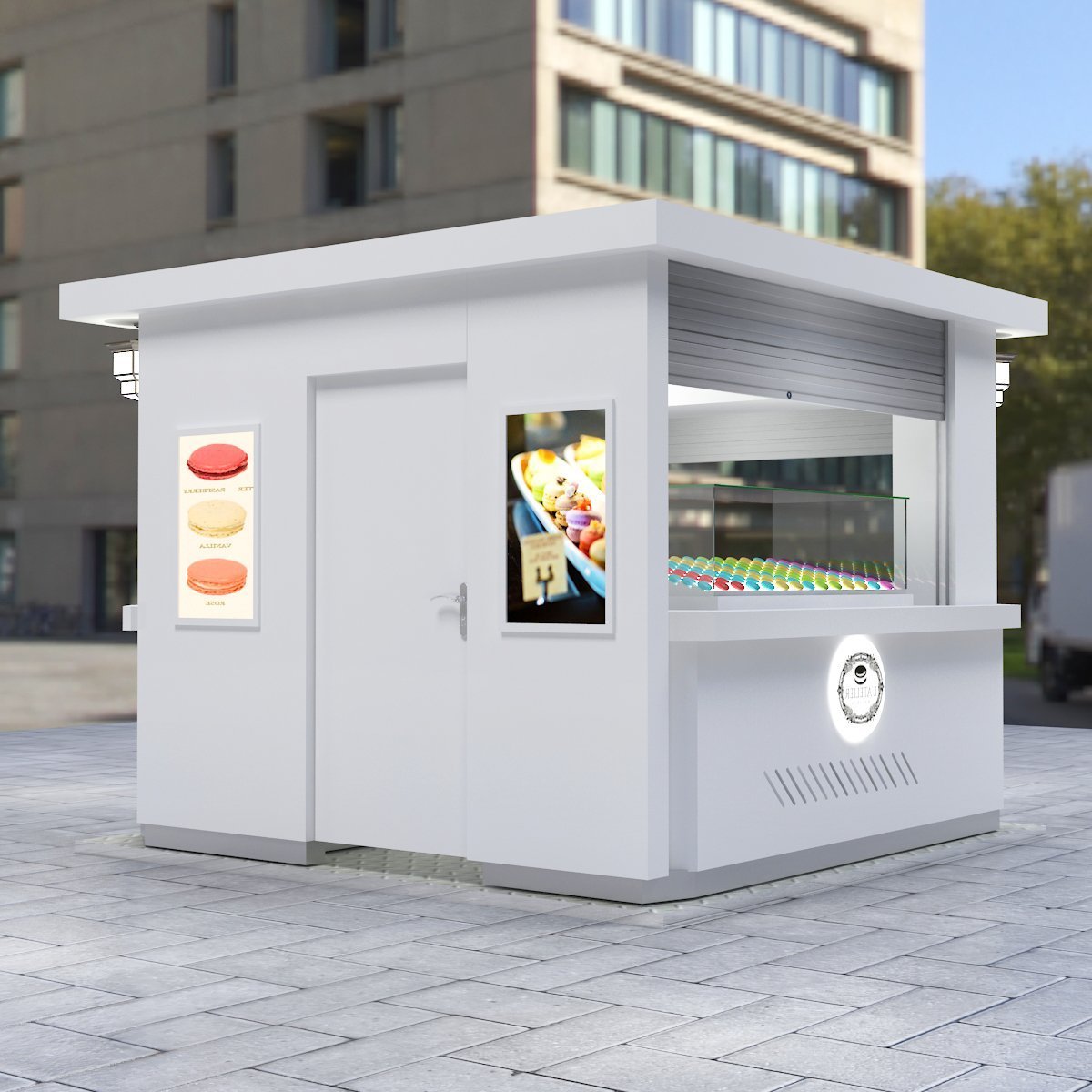macaron kiosk