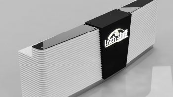 Unique style customized retail shop reception counter