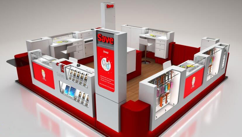 mobile phone repair kiosk