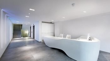 Dupont Corian® Solid Surface Reception  Counter For Sale