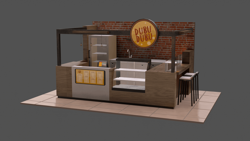 fast food kiosk