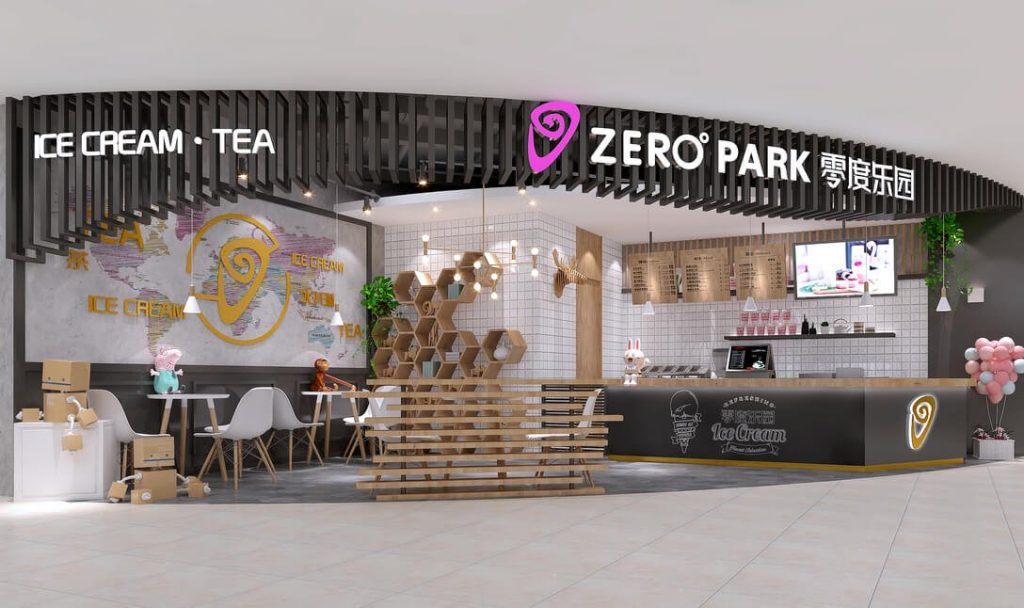 fast food store design