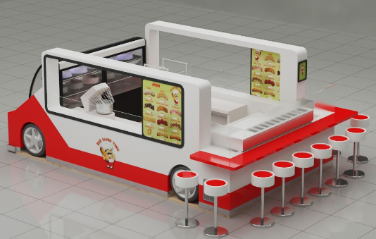 Desription of the bakey kiosk