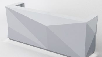 Unique reception counter desk design office front desk on sale