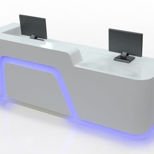 Simple style office reception counter hospital information desk for sale
