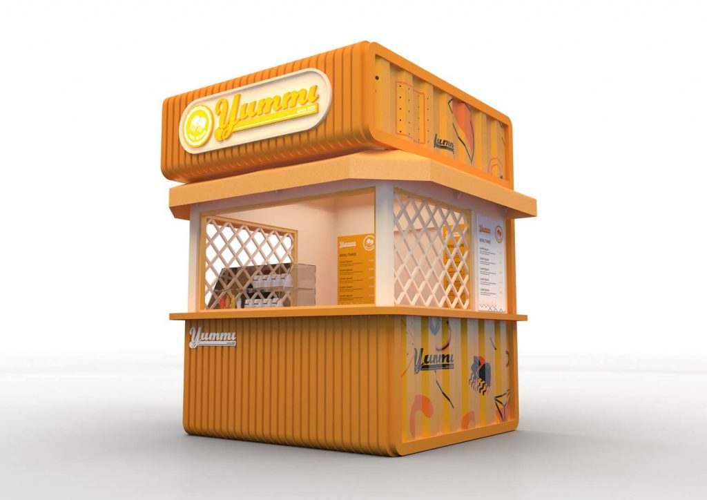fast food kiosk