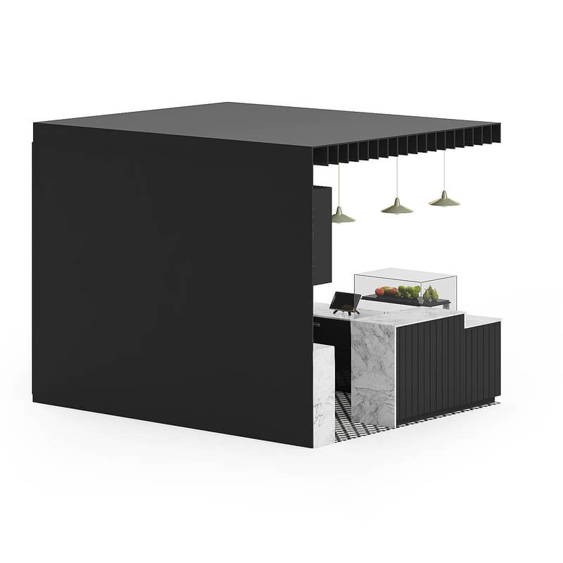 coffee booth