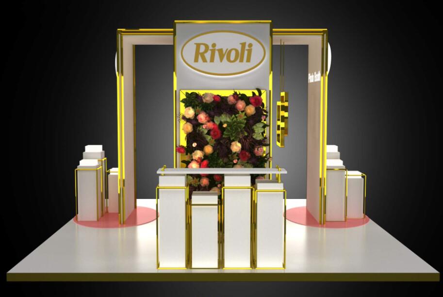cosmetic booth