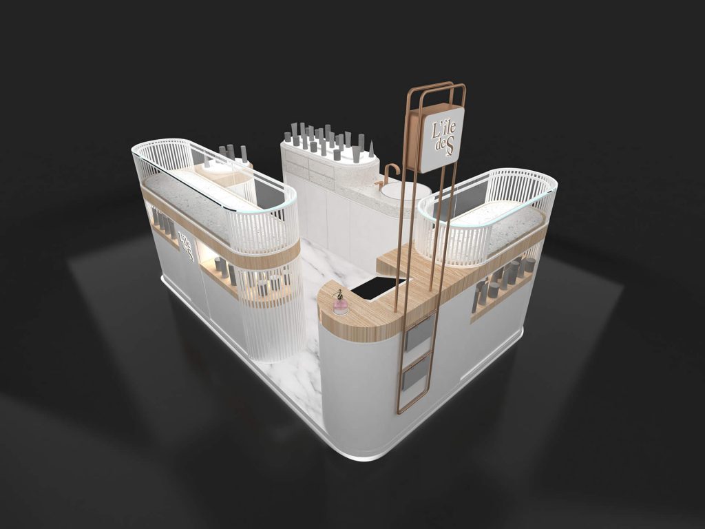 perfume stand