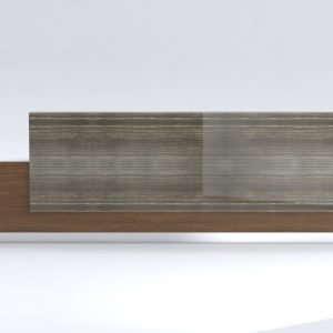 Plywood with laminate reception counter customize factory