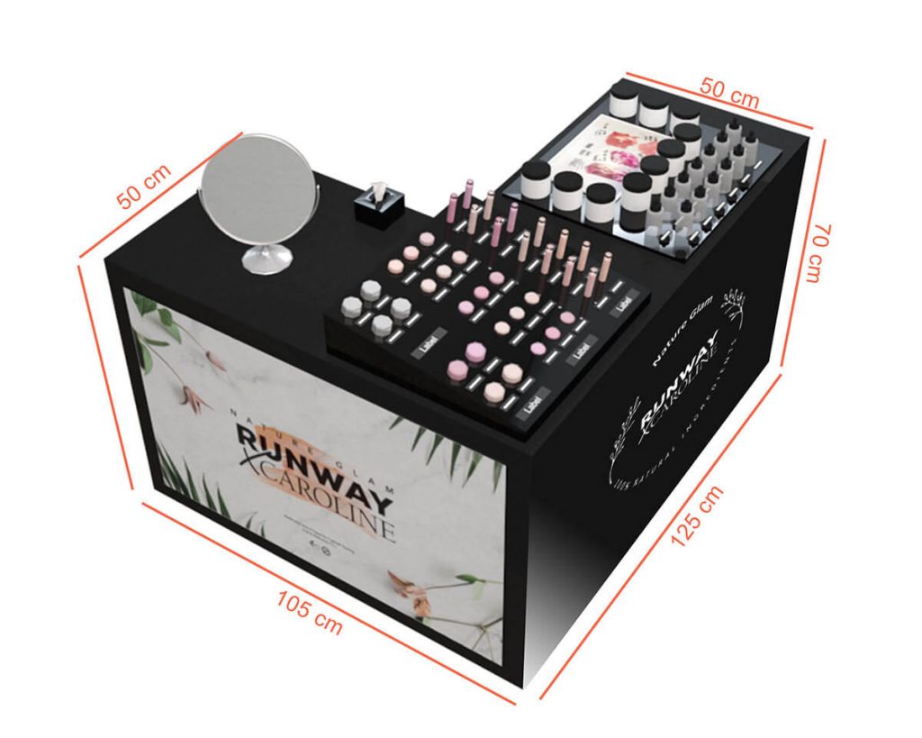 Cosmetic kiosk