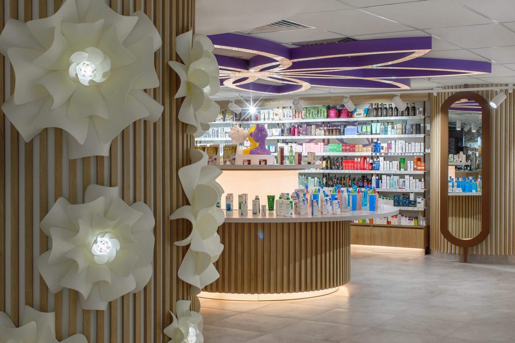 cosmetic store furniture