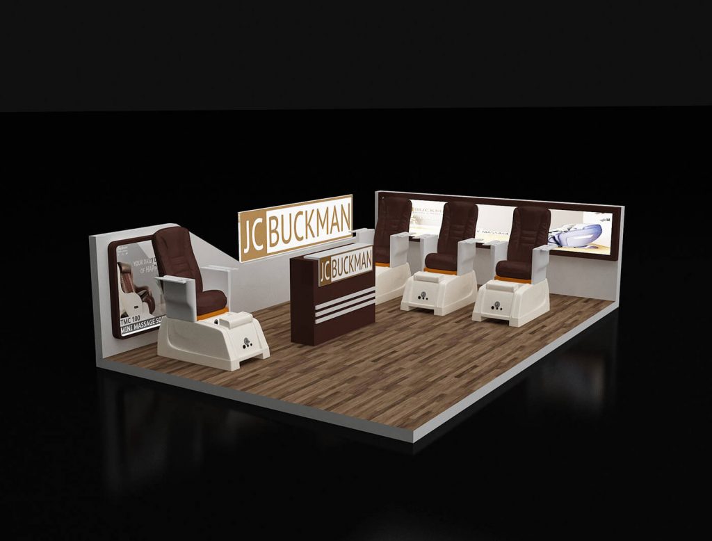 massage chair kiosk