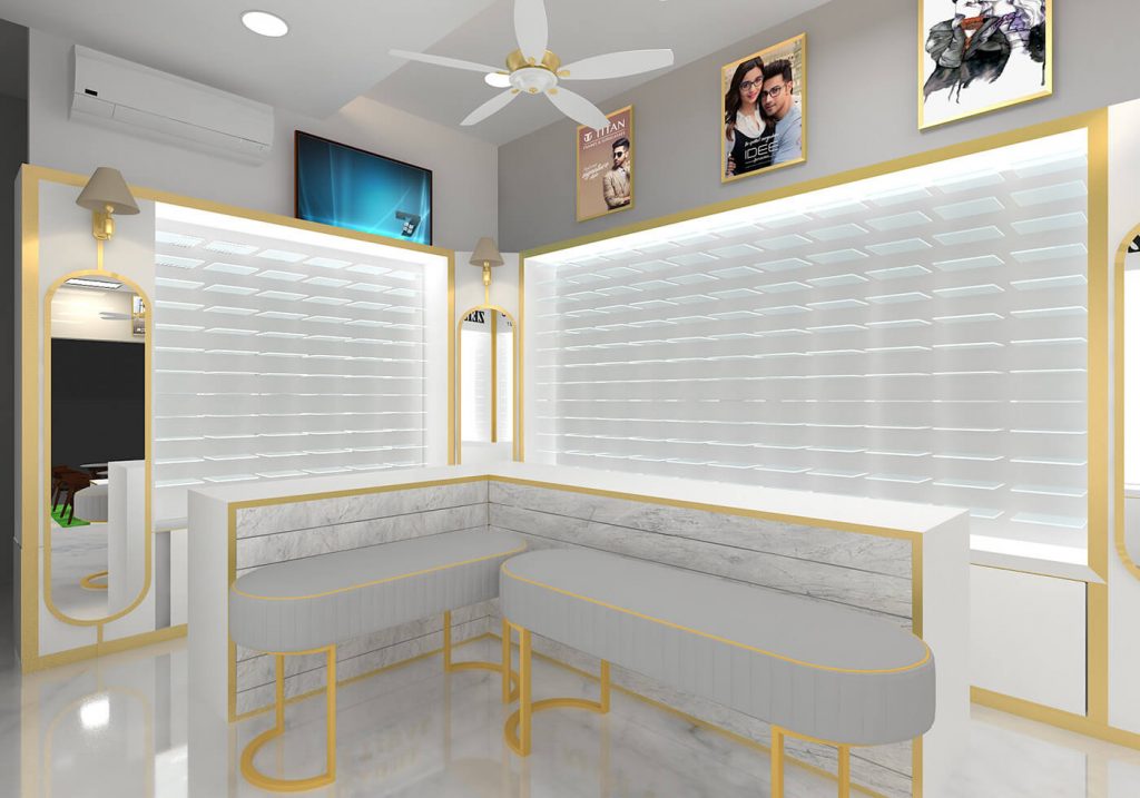 sunglasses store furniture