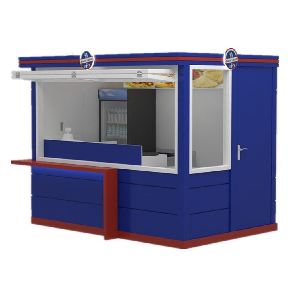 outdoor food kiosk