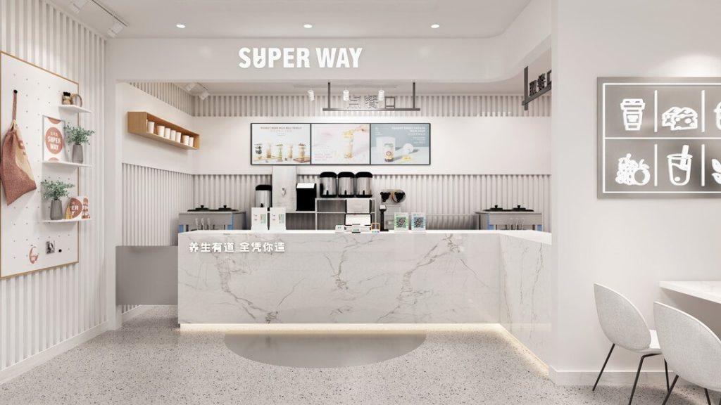 bubble tea shop