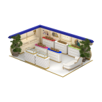 perfume kiosk