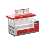 Mall retail cart