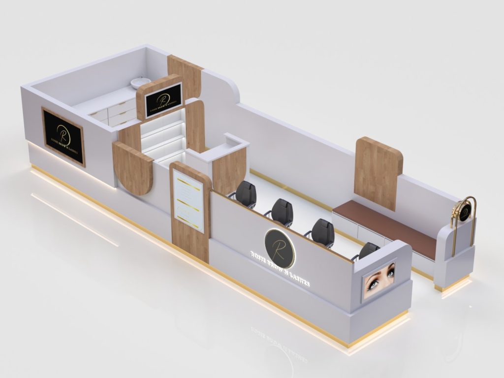 eyesbrow kiosk