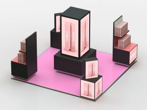 the cosmetic stall