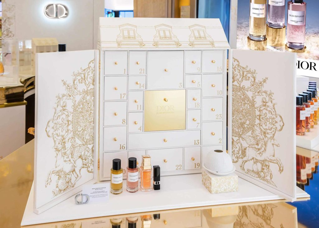 perfume kiosk