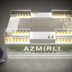 perfume kiosk