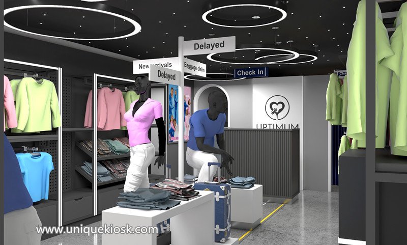 clothing display rack