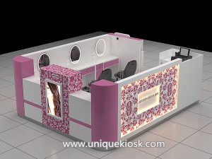 eyebrow bar counter