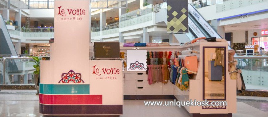 scarf kiosk