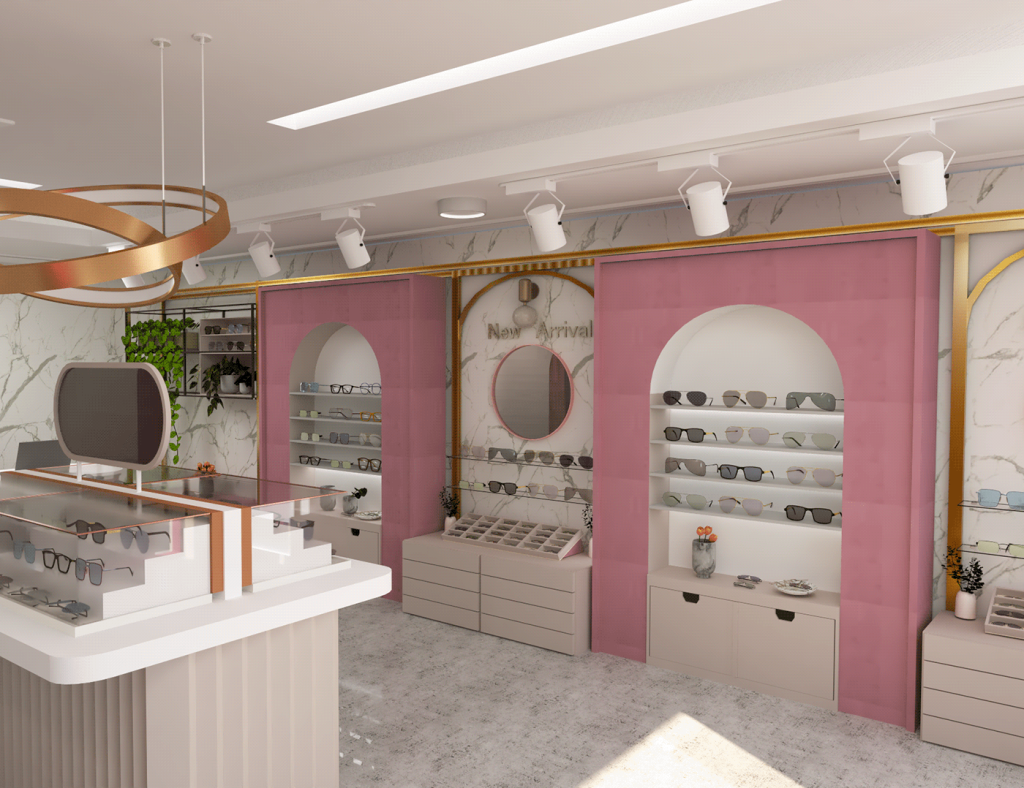 optical store fixtures