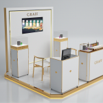 perfume kiosk