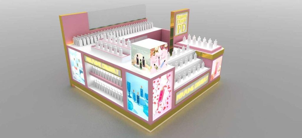 perfume kiosk