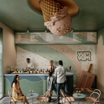 ice cream shop
