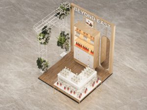 perfume kiosk