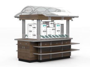 eyeglasses mall cart