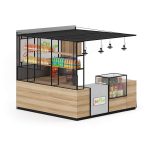 beverage retail kiosk