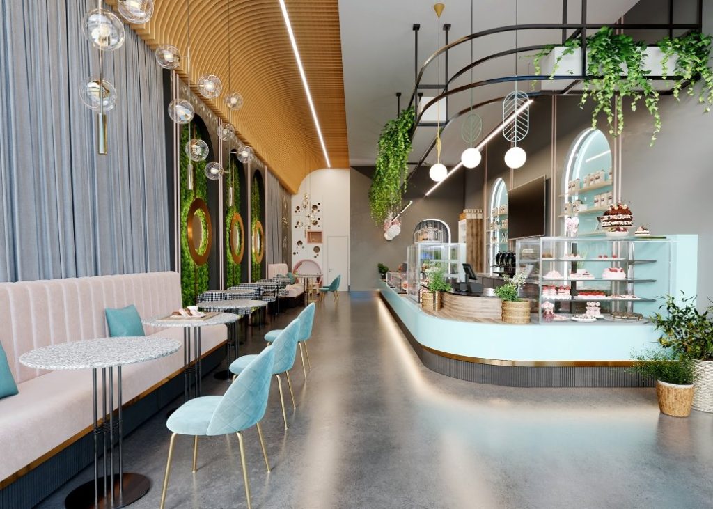 ice cream shop