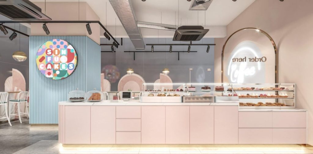 coffee shop counter