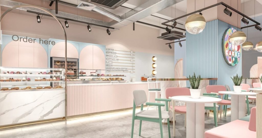 coffee shop fixture furniture