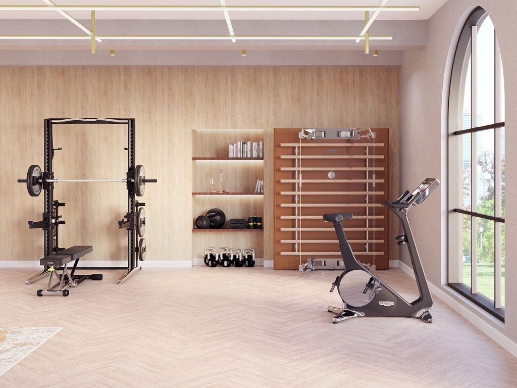Gym display cabinet