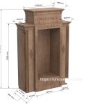 wall niche cabinet