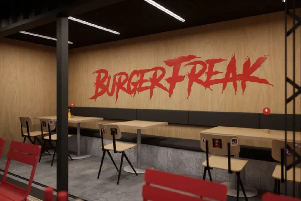 burger store