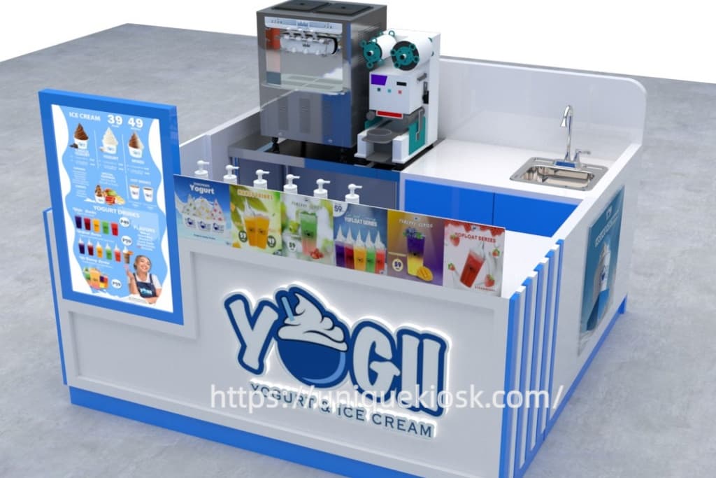 ice cream kiosk