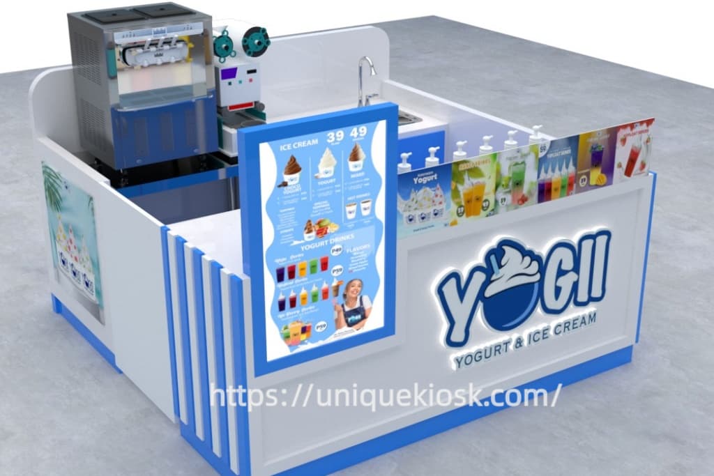 yogurt stall