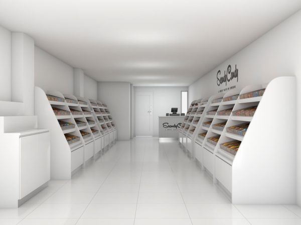 candy store design