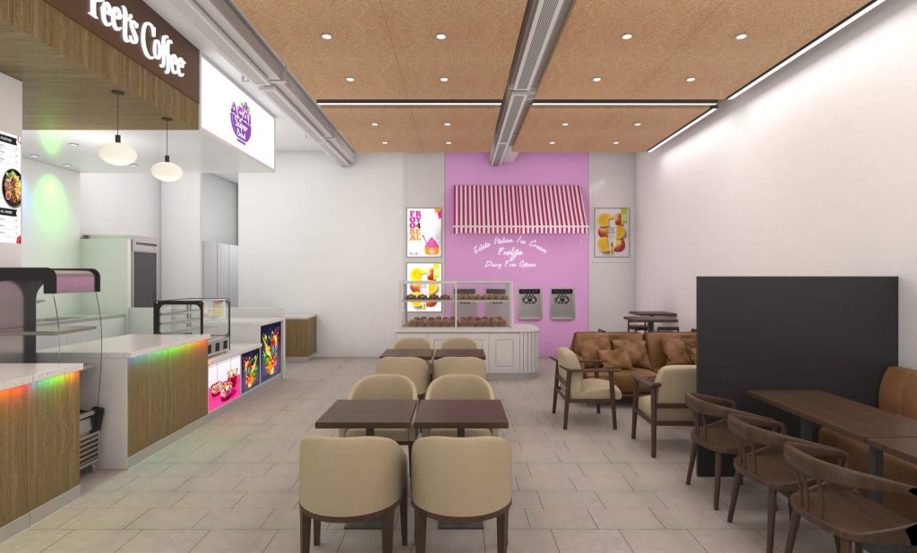 bakery store fixture
