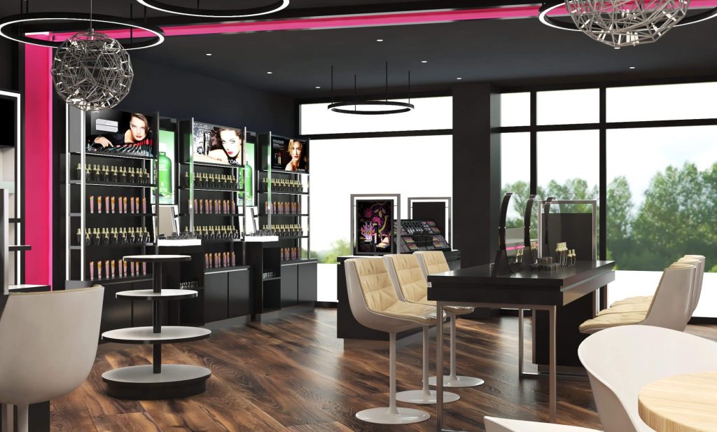 Cosmetics store design