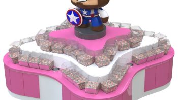 candy display counter