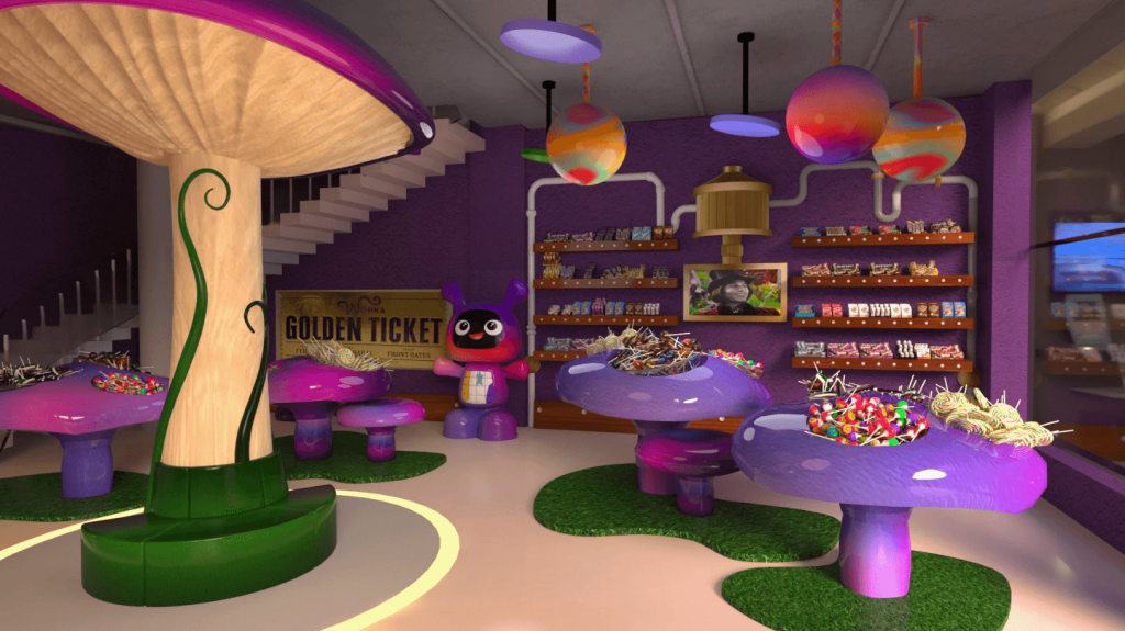 candy booth design