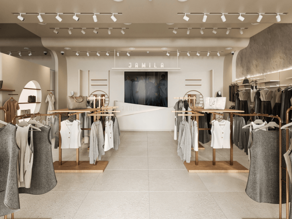 clothing display rack